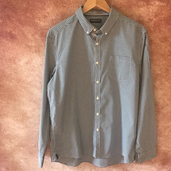 Kenneth Cole Gingham Button Down - Picture 6 of 8